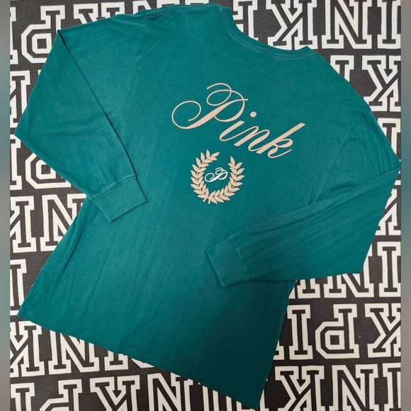 (H)VS Pink 3pc NWT Green Crest Set 💚 - Picture 5 of 13